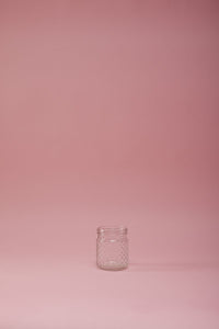 Design Shop Clear Hobnail Jar, 4" X 5".