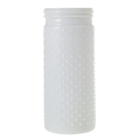 Design Shop White Hobnail Jar, 4" X 9.25".