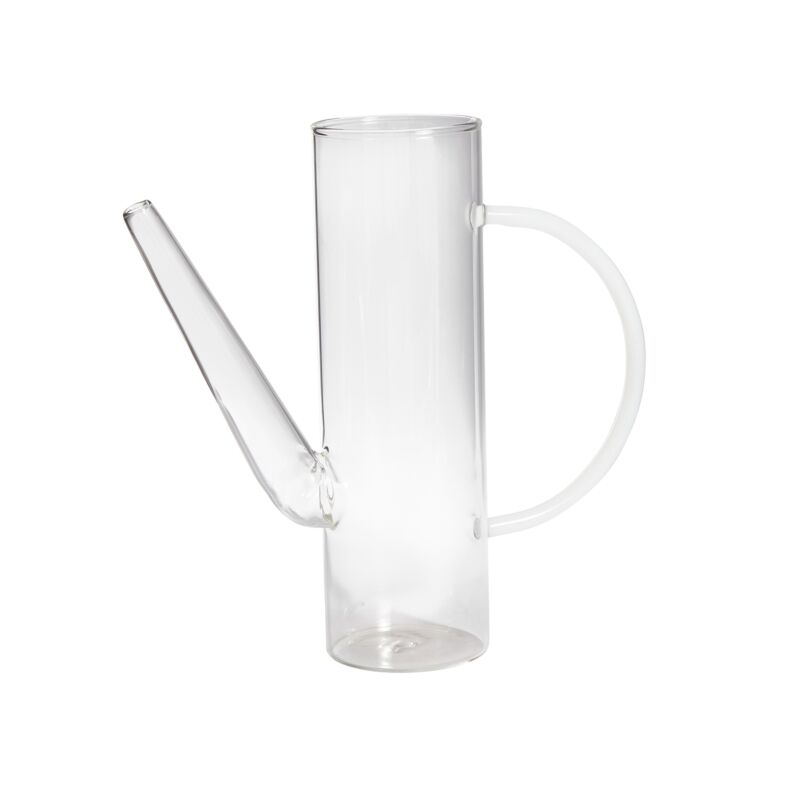 Design Shop Clear Arlo Glass Watering Can, 11" X 10".