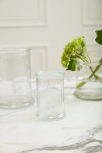 Design Shop Clear Veza Vase, 3" X 4.5".
