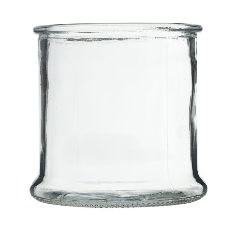Design Shop Clear Veza Vase, 5" X 4.75".