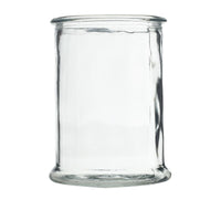 Design Shop Clear Veza Vase, 5" X 6.75".