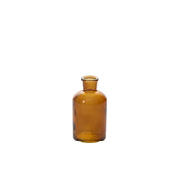 Design Shop Amber Billie Bottle, 2.5" X 4.75".