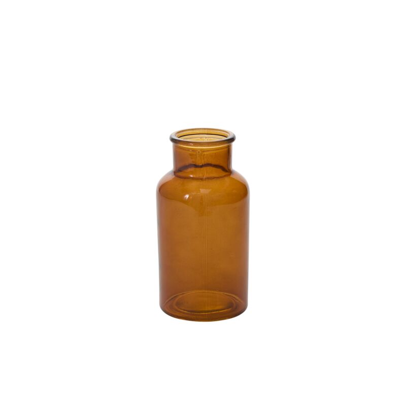 Design Shop Amber Billie Bottle, 3.25" X 6.25".