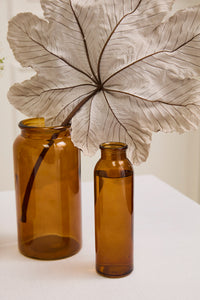 Design Shop Amber Billie Bottle, 2.25" X 7.5".