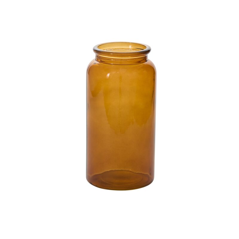 Design Shop Amber Billie Bottle, 4.25" X 8.25".