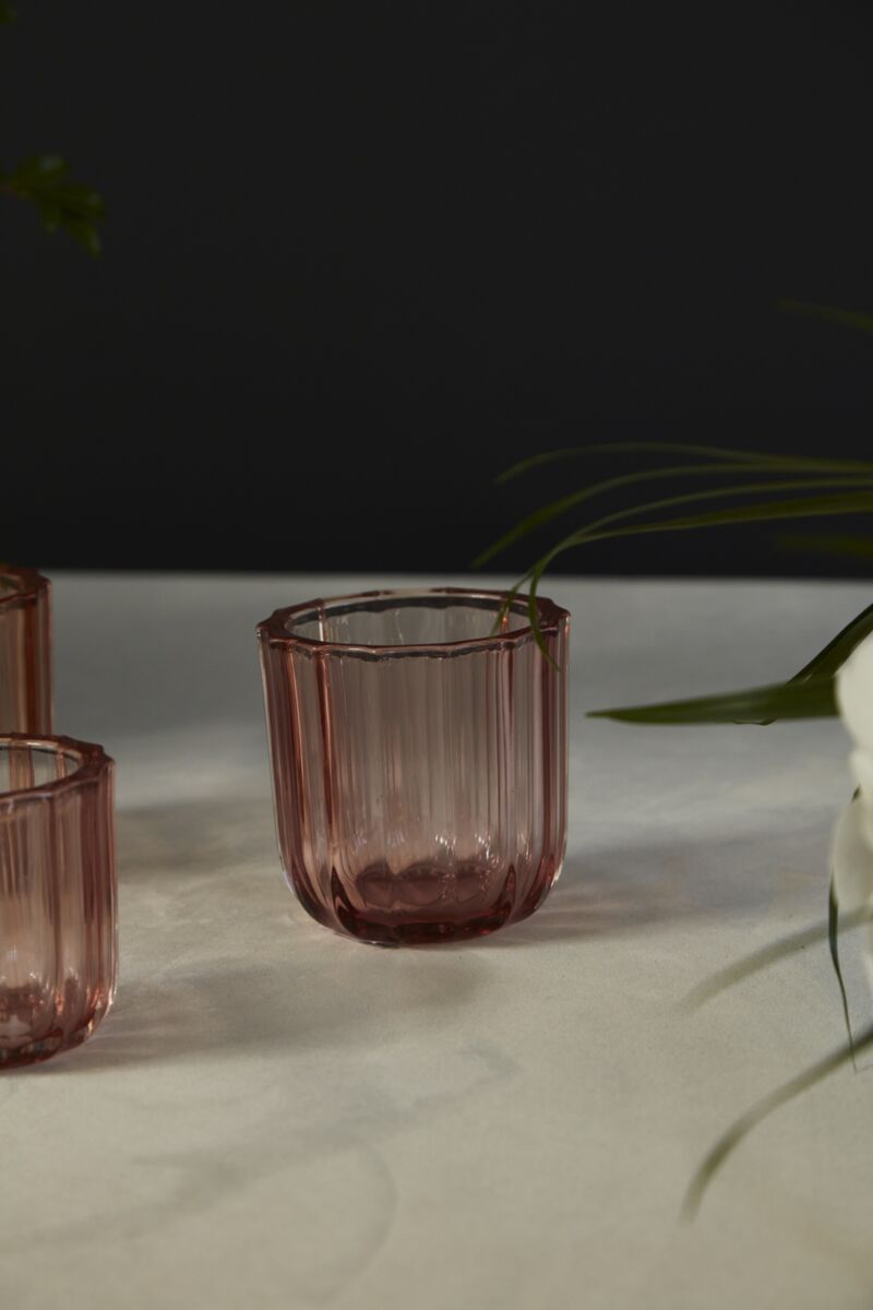 Design Shop Tanger Votive 3.5"x 3.5", Set of 4
