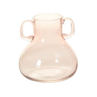 Design Shop Pink Cadiz Vase, 7" X 10".