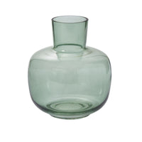 Design Shop Green Hana Vase, 6" X 7.25".