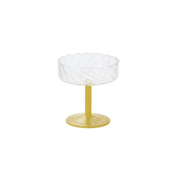 Design Shop Yellow Nuovo Drinkware, 4.25" X 4.5".
