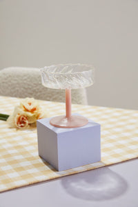 Design Shop Peach Nuovo Drinkware, 4.25" X 4.5".