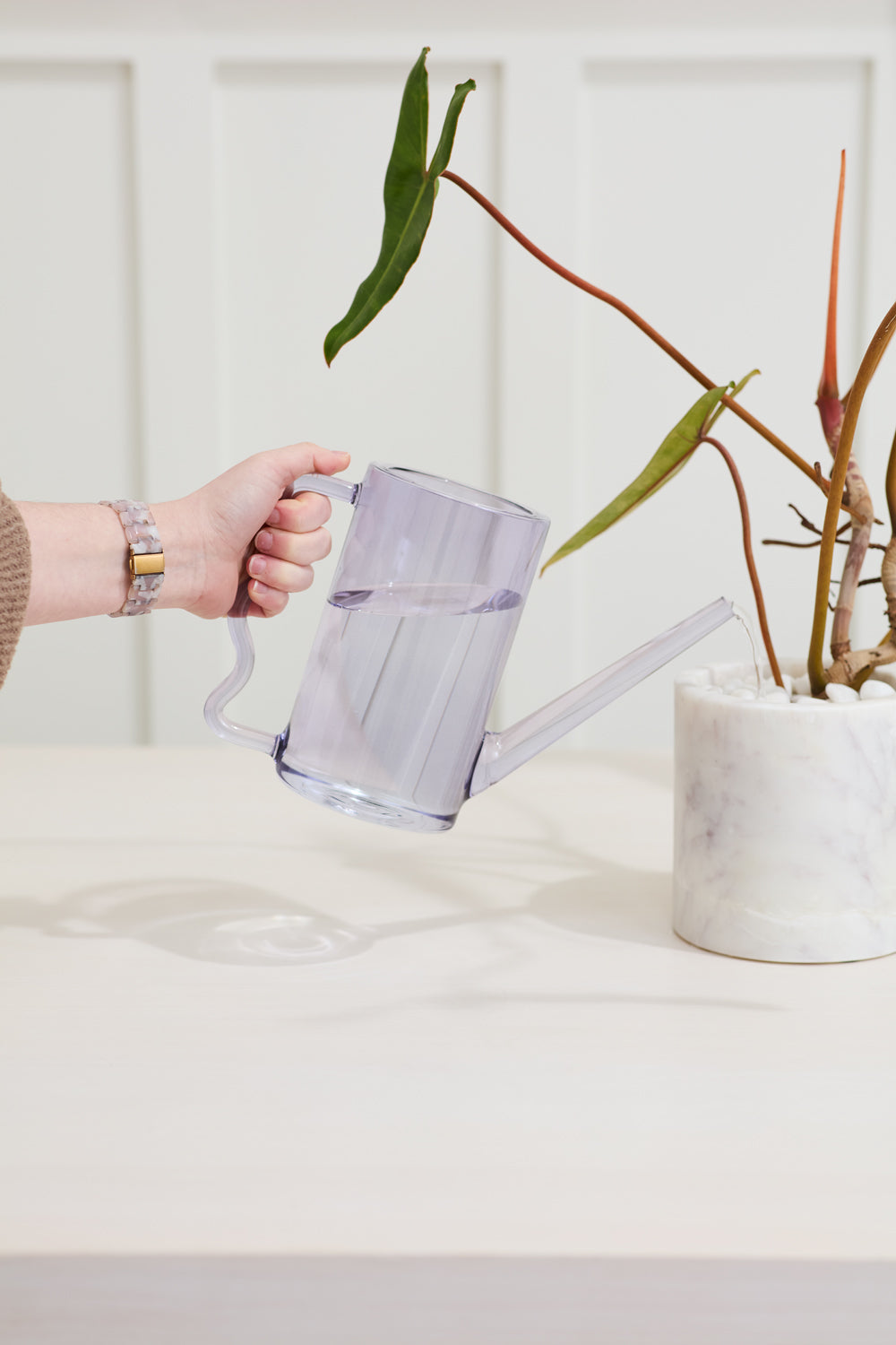 Design Shop Purple Agua Watering Can, 11.5" X 7.75".