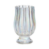 Design Shop Iridescent Gossamer Vase, 6.25" X 10.25".