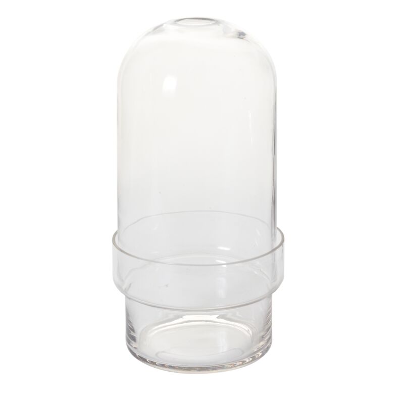 Design Shop Clear Griffith Terrarium, 6.5" X 12.5"
