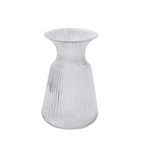 Design Shop Clear Esther Vase, 5.25" X 8.5".