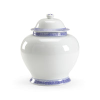 Chelsea House Greek Key Covered Urn