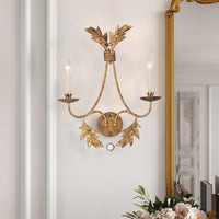 Lucas + McKearn - SC1159-2 - Two Light Wall Sconce - Sweet Olive - Gold