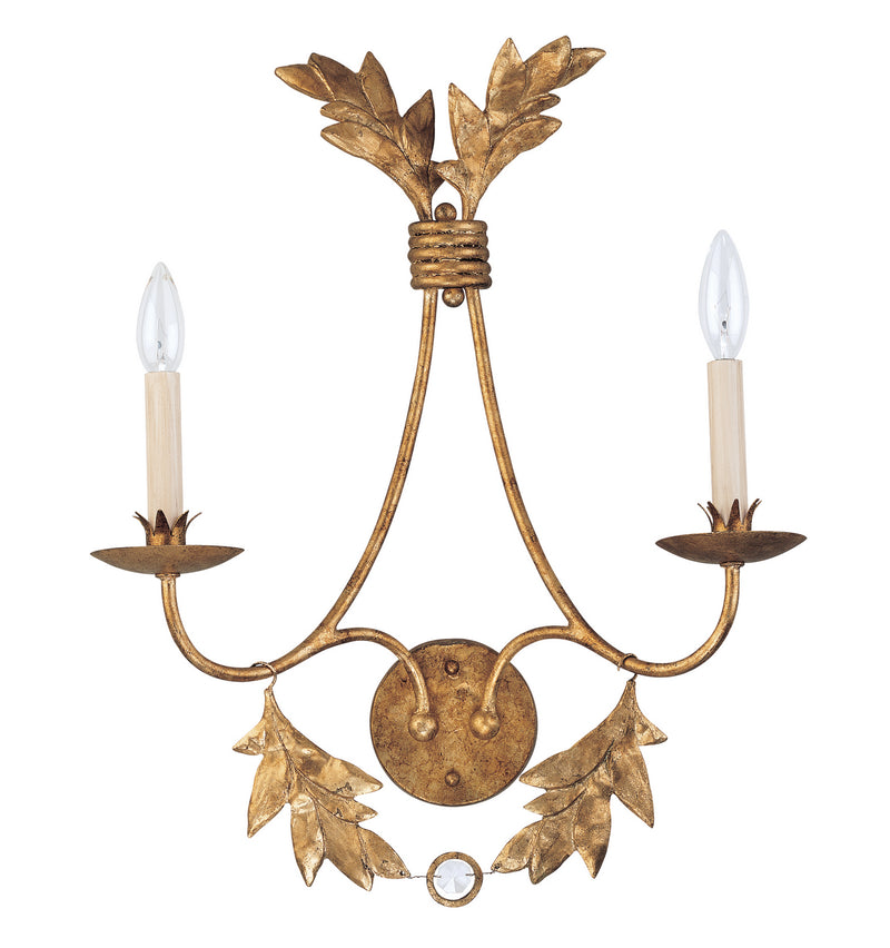 Lucas + McKearn Wall Sconce from the Sweet Olive collection in Gold finish