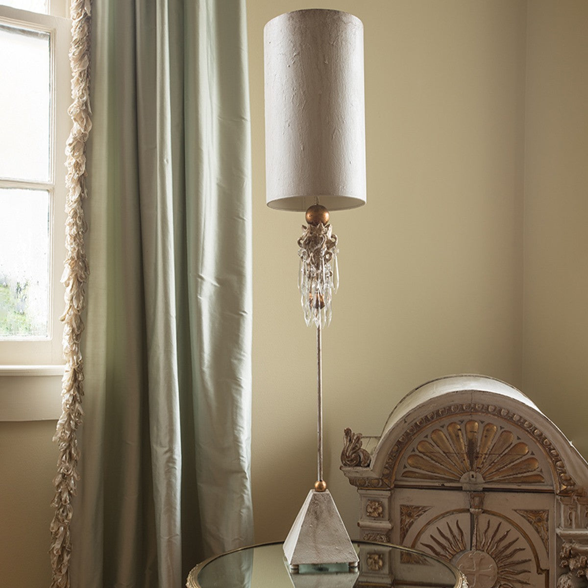 Lucas + McKearn - TA1004 - One Light Buffet Lamp - Madison - Putty