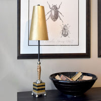 Lucas + McKearn - TA1008 - One Light Buffet Lamp - Noma Luxe - Black