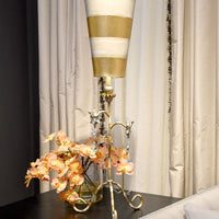 Lucas + McKearn - TA1038 - One Light Table Lamp - Tivoli - Cream And Gold