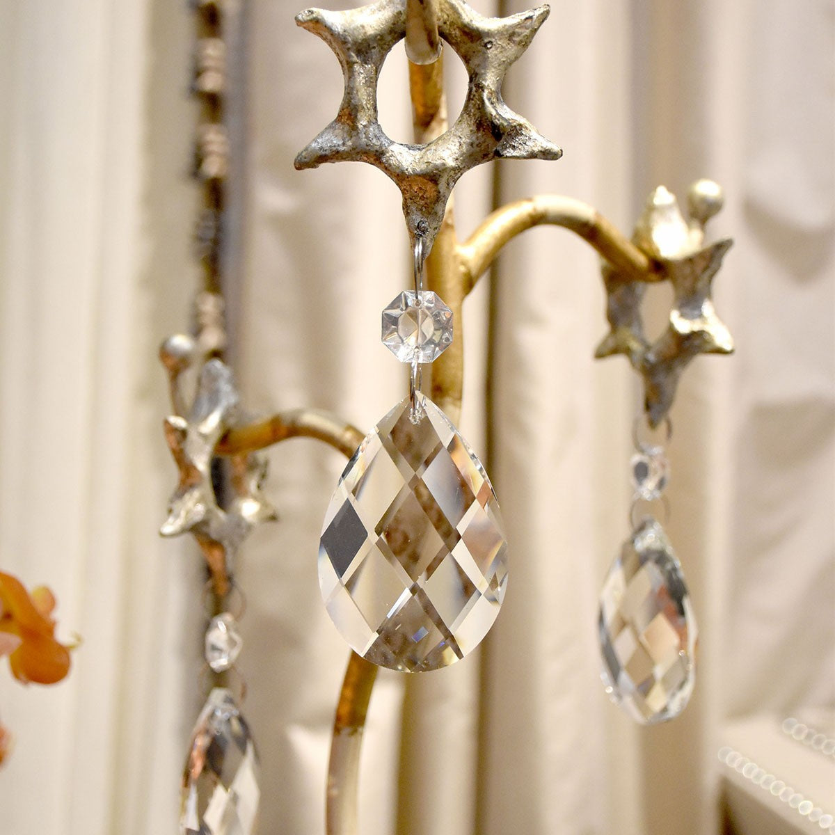 Lucas + McKearn - TA1038 - One Light Table Lamp - Tivoli - Cream And Gold