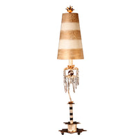 Lucas + McKearn - TA1057 - One Light Buffet Lamp - Birdland - Black And Putty
