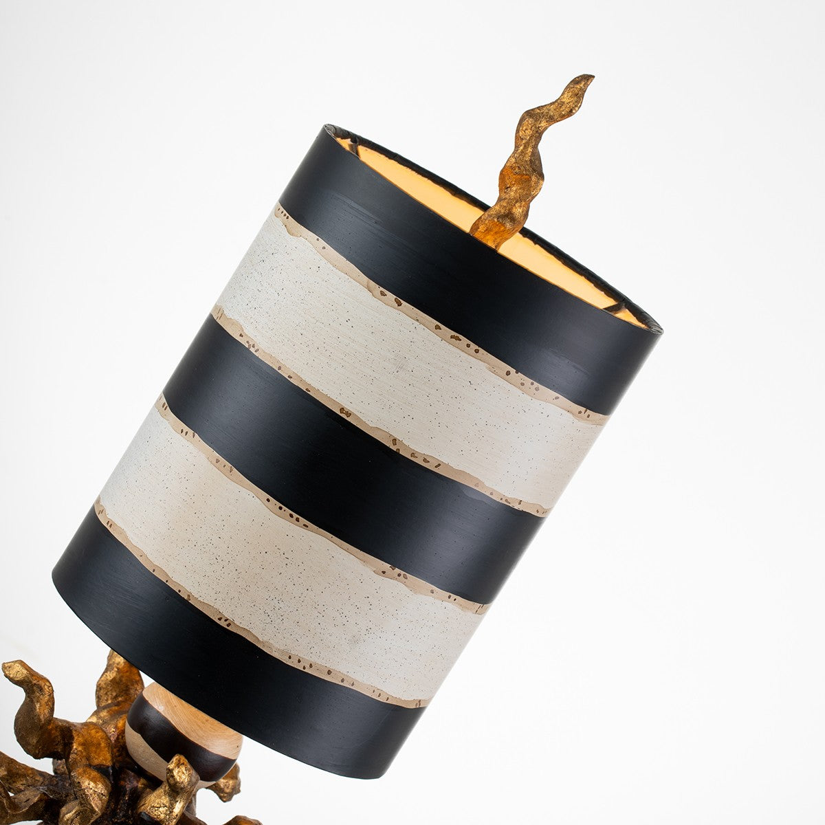 Lucas + McKearn - TA1074 - One Light Table Lamp - Dominique - Black