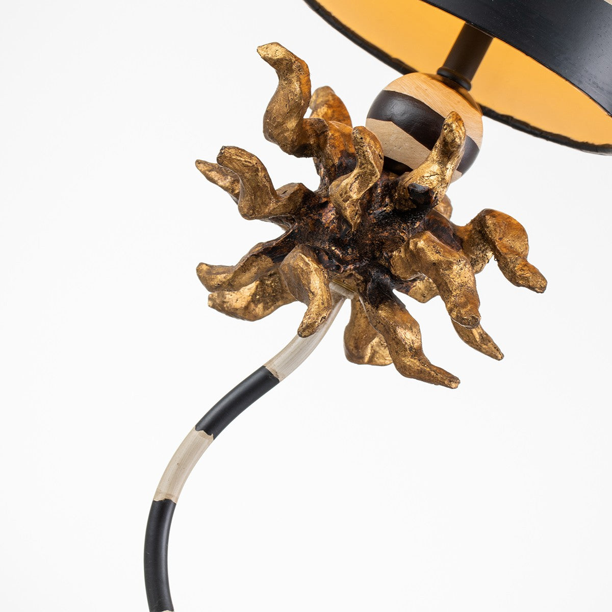 Lucas + McKearn - TA1074 - One Light Table Lamp - Dominique - Black