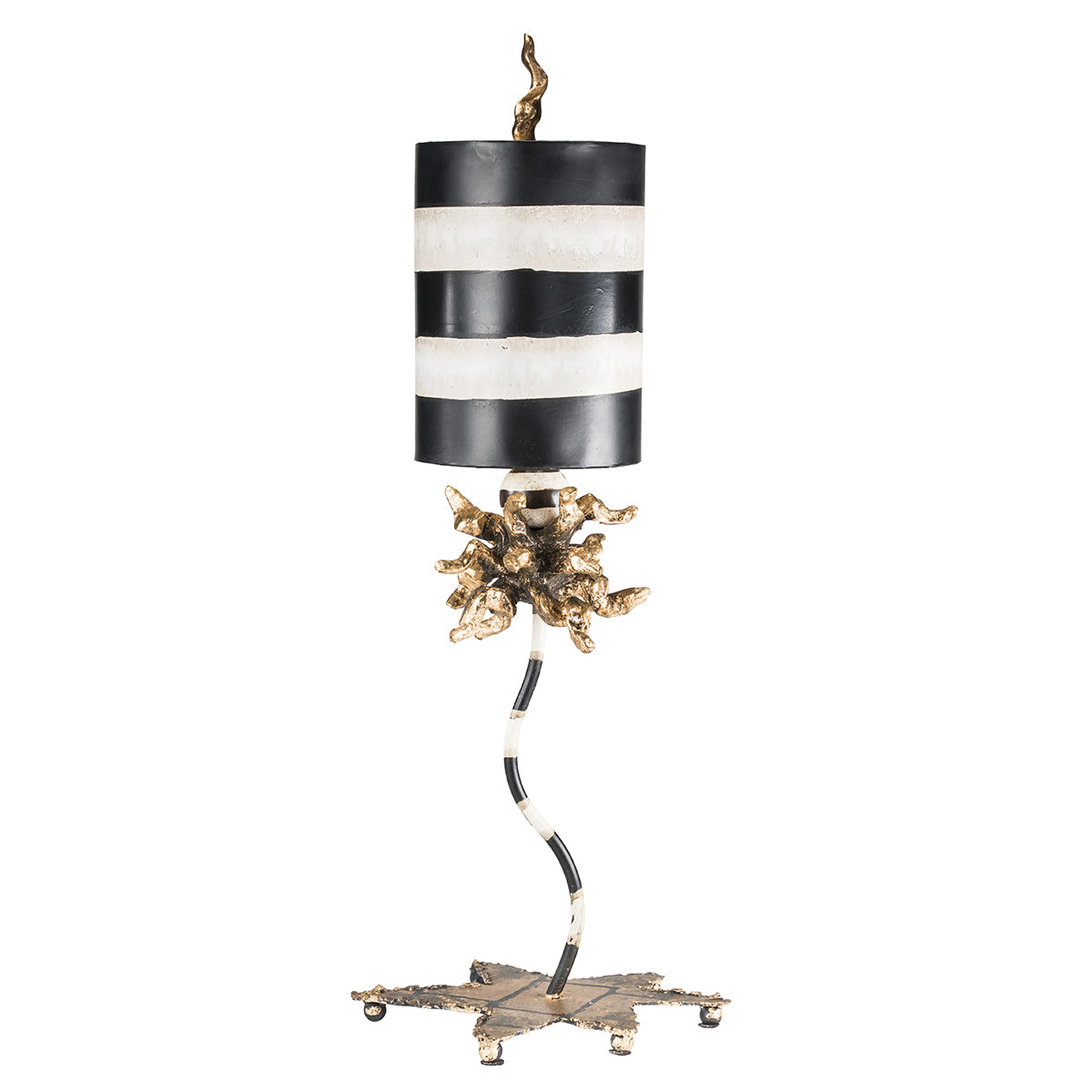 Lucas + McKearn - TA1074 - One Light Table Lamp - Dominique - Black