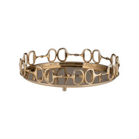 Wildwood Stirrups Tray - Brass (Lg)