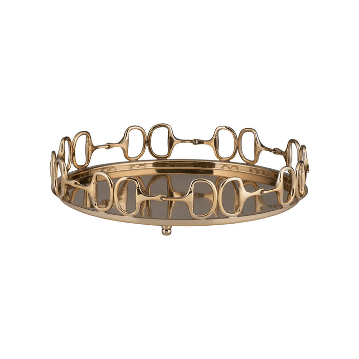 Wildwood Stirrups Tray - Brass (Lg)