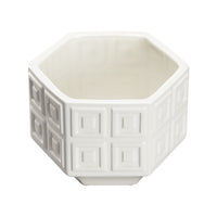 Chelsea House Dover Cachepot - White