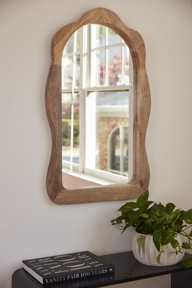 Design Shop Natural Madrid Mirror, 24" X 40"