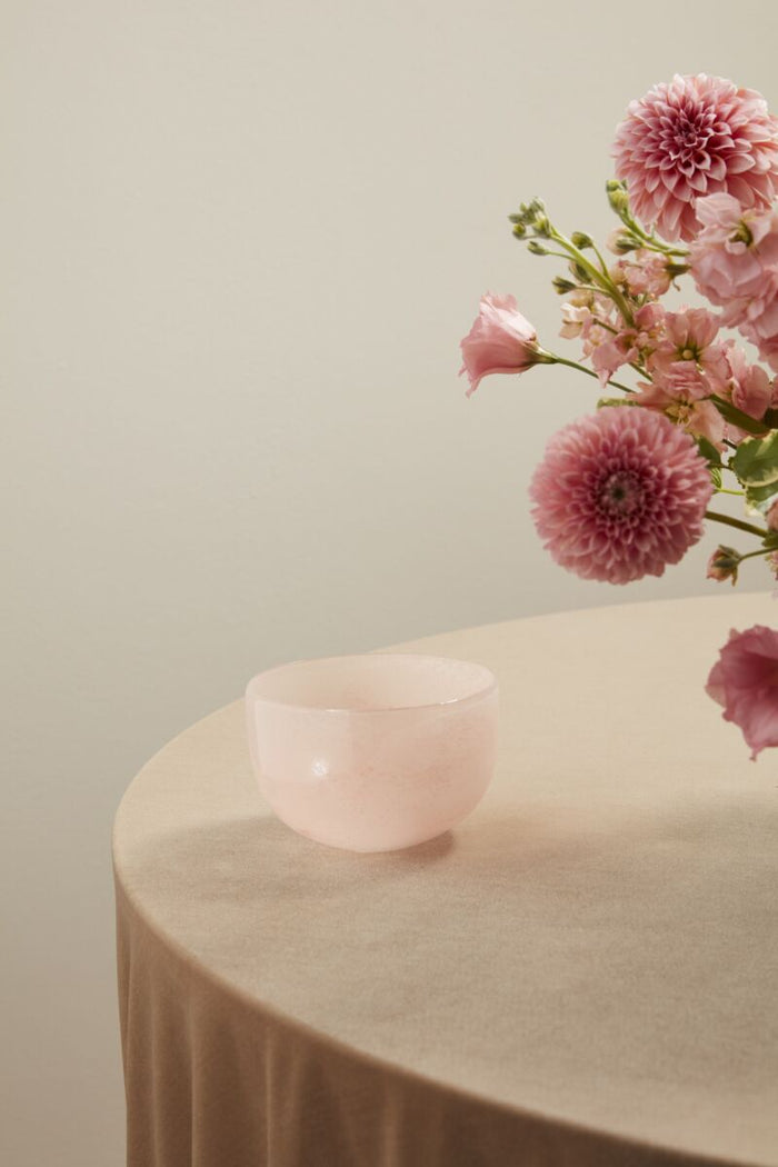 Design Shop Light-Pink Avonlea Collection Bowl, 5" X 3.25", Set of 2.