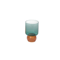 Design Shop Turquoise Felix Drinkware, 3.25" X 4.75", Set of 4.