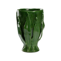 Chelsea House Umbria Footed Vase - Green