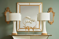 Chelsea House Hopper Lamp - White