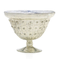 Design Shop Silver Baleri Compote, 8" X 6"