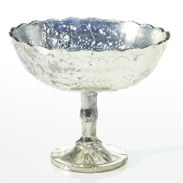 Design Shop Silver Desiray Compote Compote, 8" X 7"