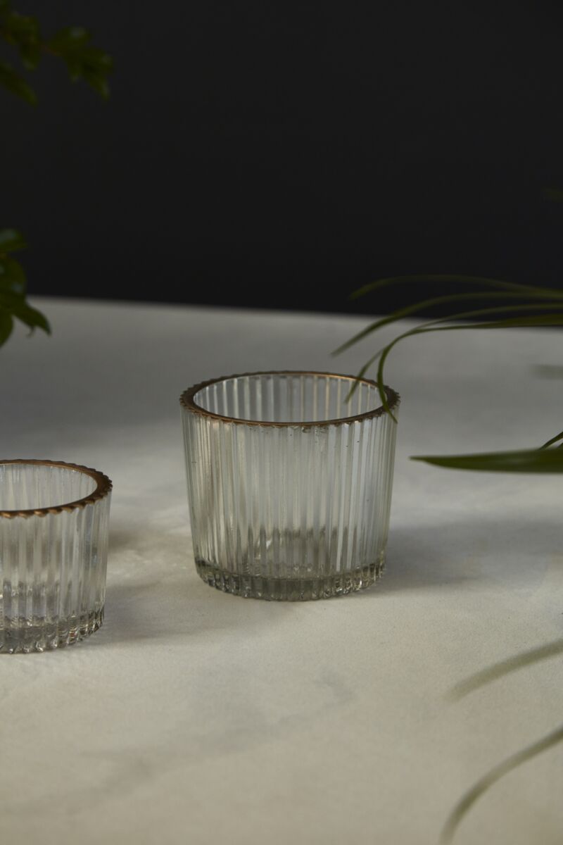 Design Shop Ritzy Votive 3.5"x 3", Set of 6