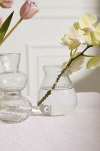 Design Shop Clear Jaden Budvase, 3.75" X 4.5", Set of 6.