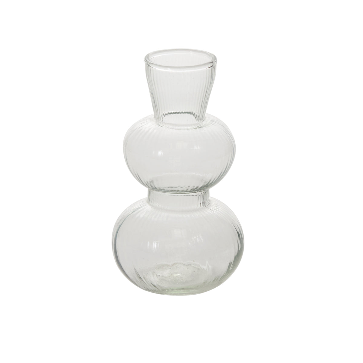 Design Shop Clear Jaden Budvase, 3" X 5.75", Set of 6.