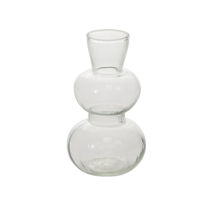 Design Shop Clear Jaden Budvase, 3" X 5.75", Set of 6.
