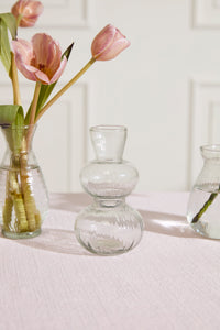 Design Shop Clear Jaden Budvase, 3" X 5.75", Set of 6.