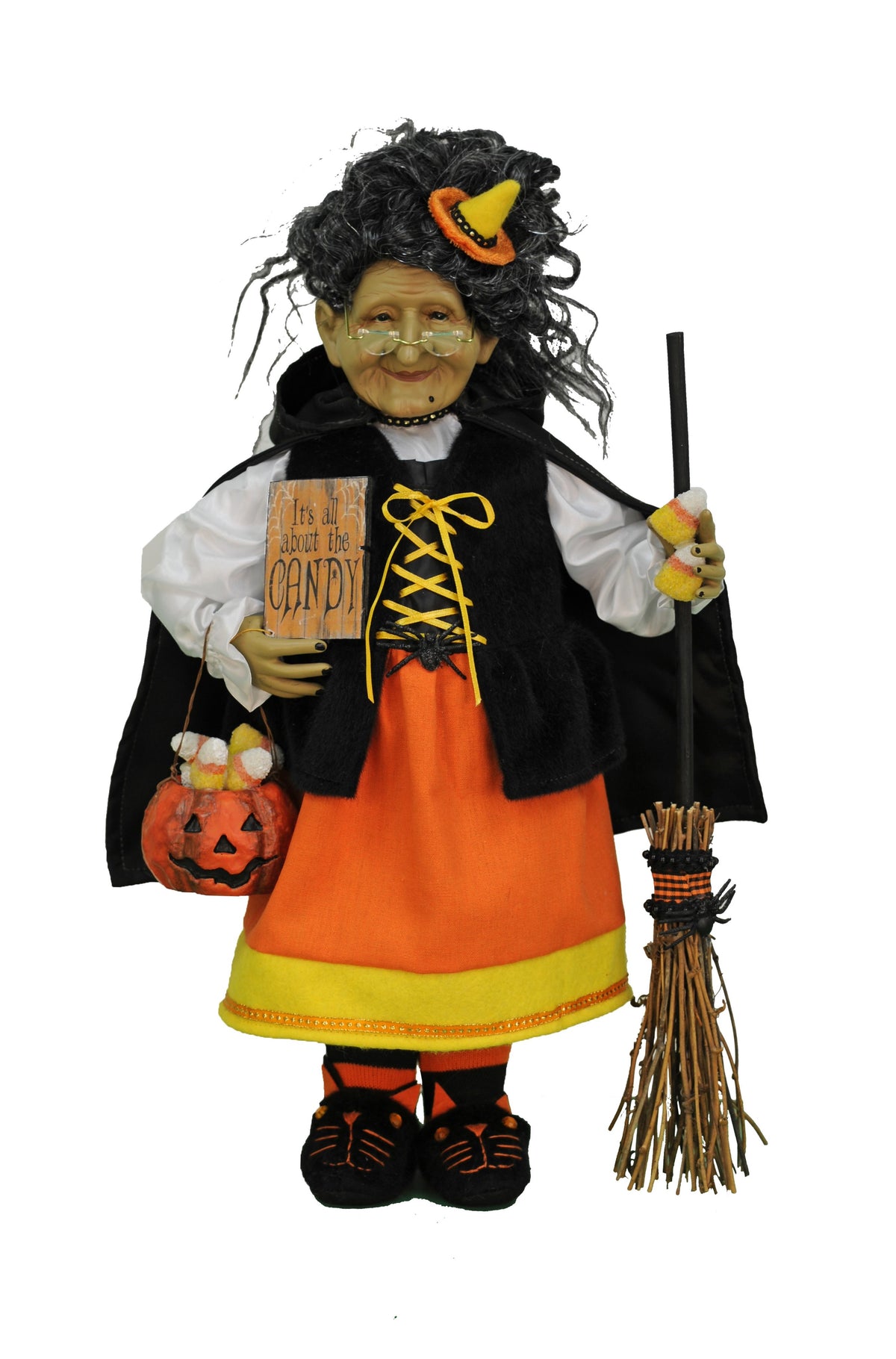 Karen Didion Candy Corn Witch