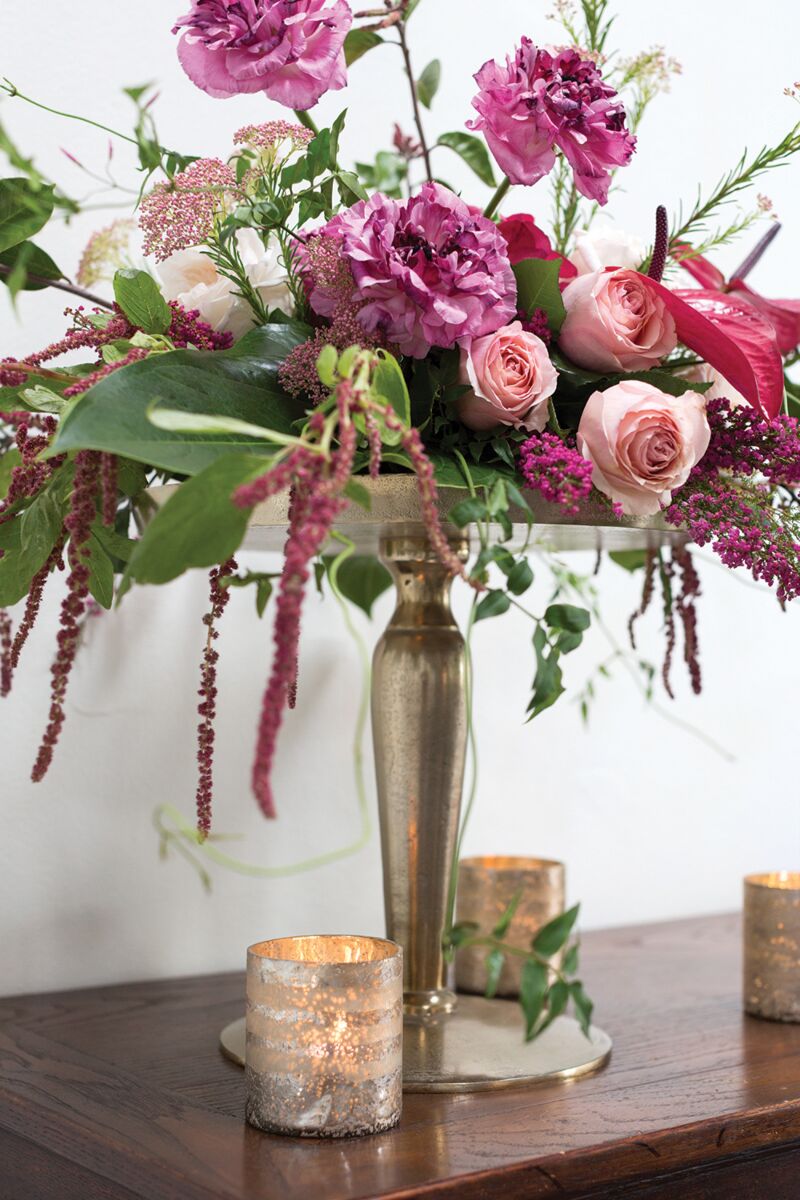 Design Shop Gold Reese Collection Votive, 3" X 3.5", Set of 4.