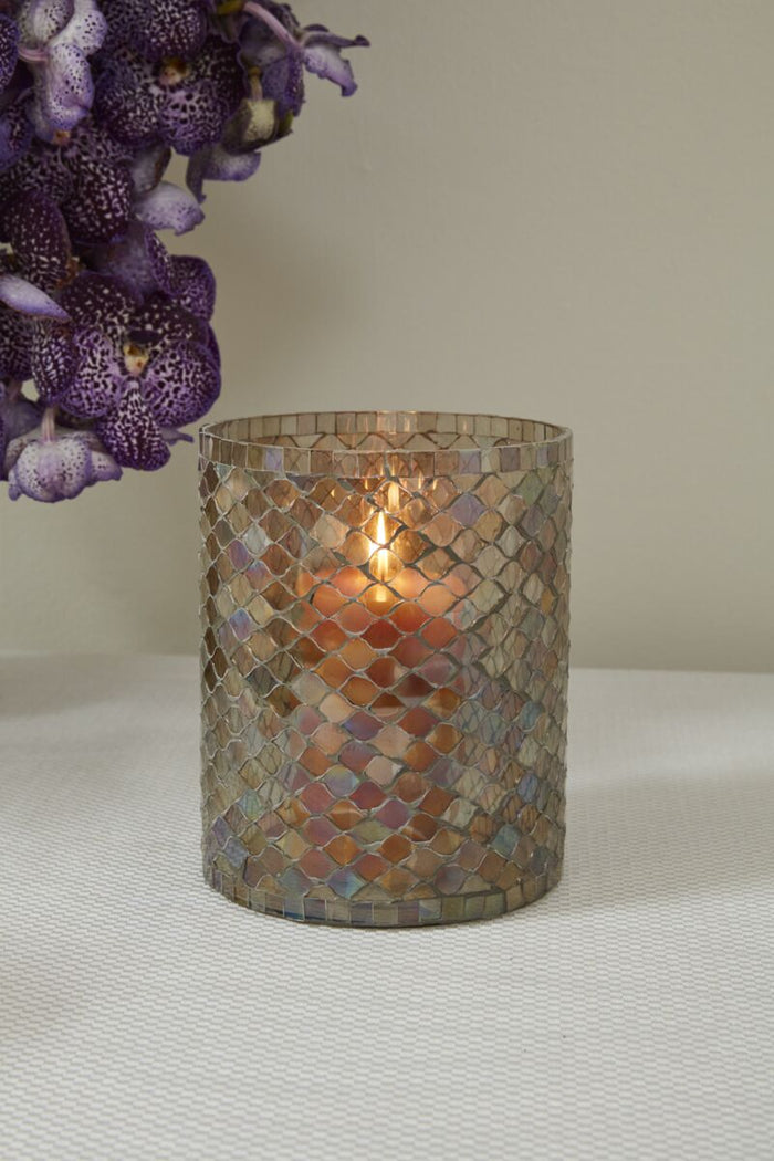 Design Shop Multicolor Sabina Votive, 6.5" X 8"