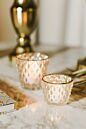 Design Shop Cristal Votive 3"x 2.25", Set of 6