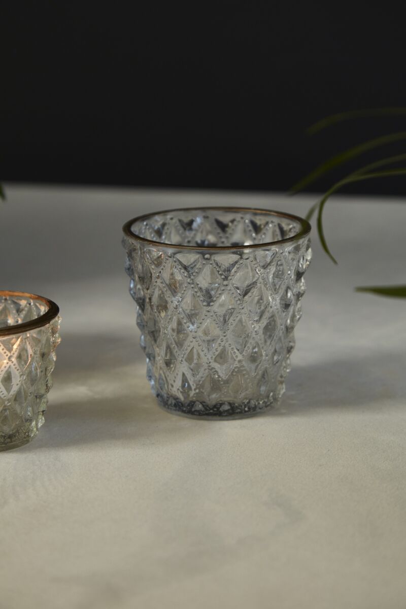 Design Shop Cristal Votive 3.5"x 3.25", Set of 6